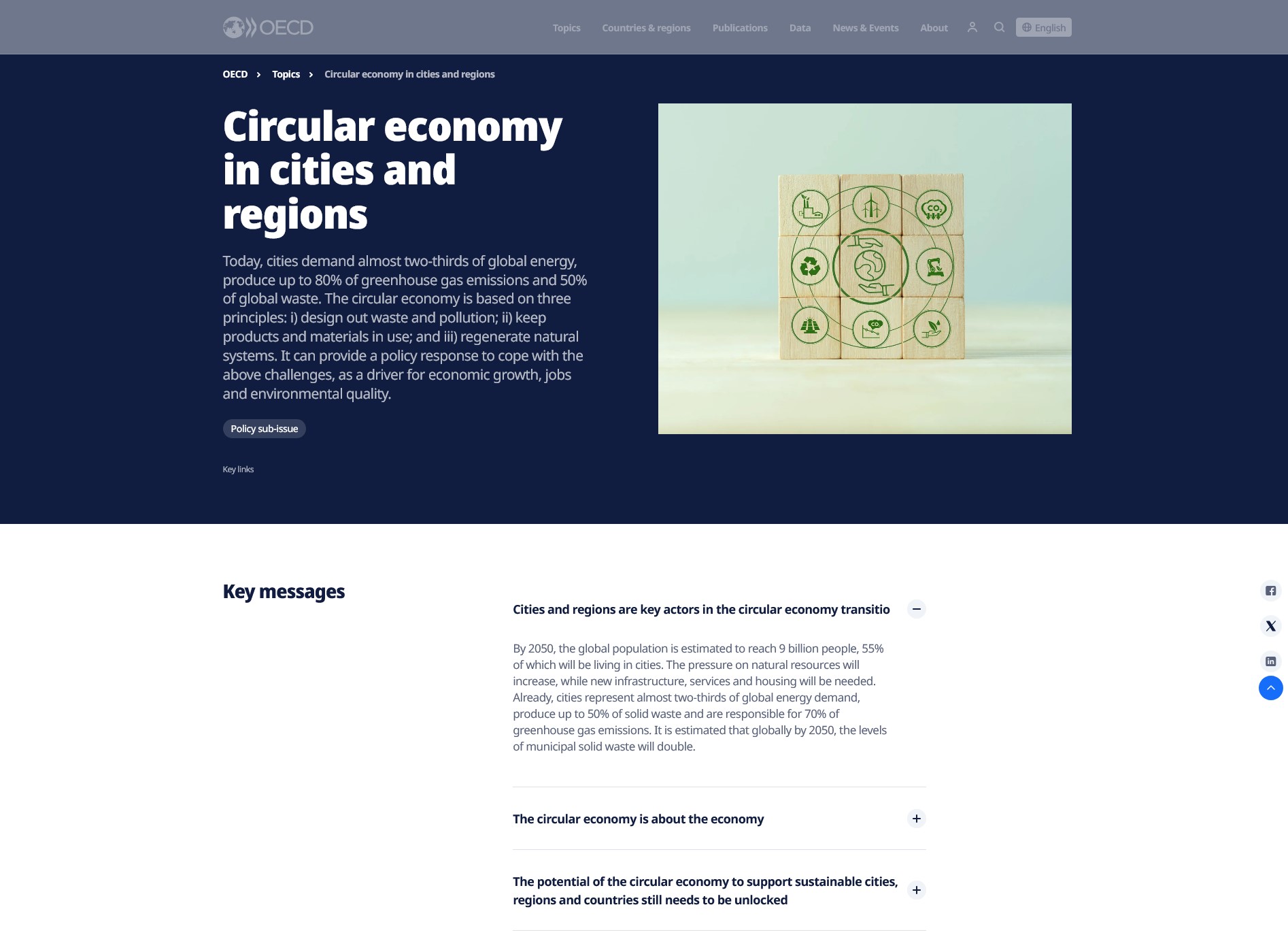 OECD- Circular Economy in Cities and Regions
